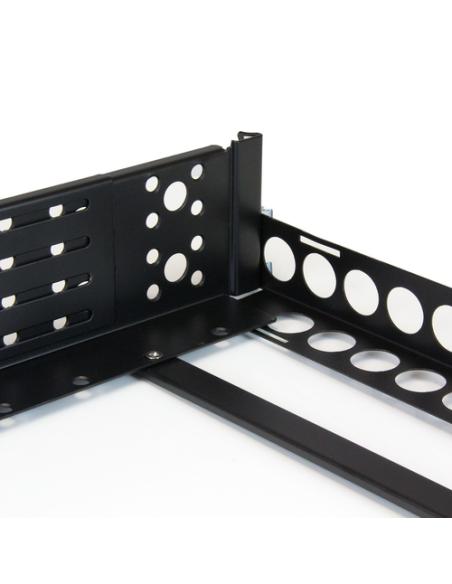 StarTech.com Carriles para Rack de Servidores 2U Universales - Carriles para Armario de Servidores con Profundidad Ajustable - C