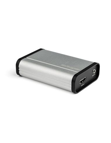 StarTech.com Dispositivo de Captura de Vídeo HDMI a USB-C 1080p 60fps - Capturadora Externa USB 3.0 USB Tipo C de Transmisión en