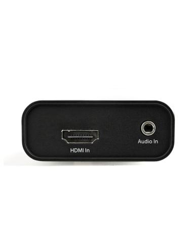 StarTech.com Dispositivo de Captura de Vídeo HDMI a USB-C 1080p 60fps - Capturadora Externa USB 3.0 USB Tipo C de Transmisión en