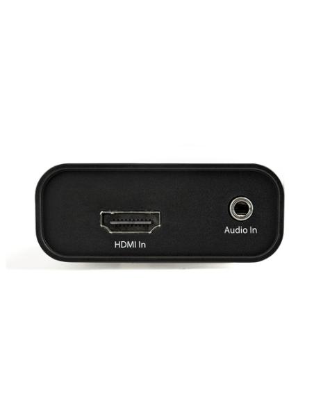 StarTech.com Dispositivo de Captura de Vídeo HDMI a USB-C 1080p 60fps - Capturadora Externa USB 3.0 USB Tipo C de Transmisión en