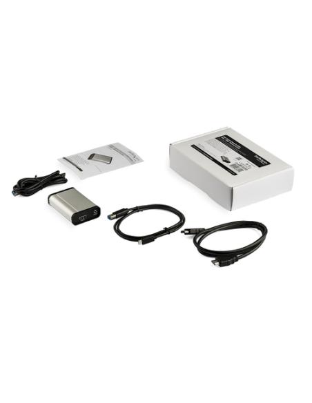 StarTech.com Dispositivo de Captura de Vídeo HDMI a USB-C 1080p 60fps - Capturadora Externa USB 3.0 USB Tipo C de Transmisión en