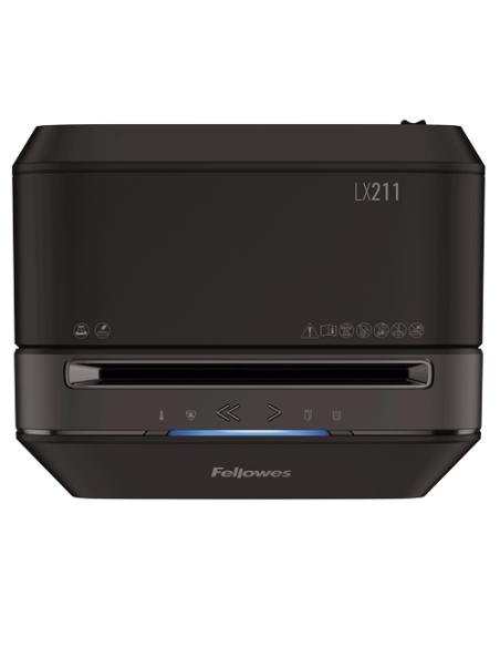 Fellowes LX Series Powershred LX211 triturador de papel Microcorte Negro