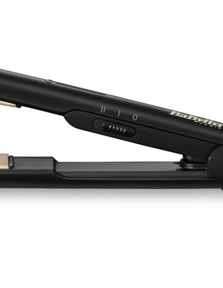 BaByliss Ceramic Straight 230 Plancha de pelo Caliente Negro 40 W 2 m