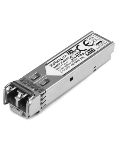 StarTech.com Módulo SFP Compatible con Cisco Meraki MA-SFP-1GB-SX - 1000BASE-SX - Multimodo de 1GbE - SFP Ethernet Gigabit 1Gb -