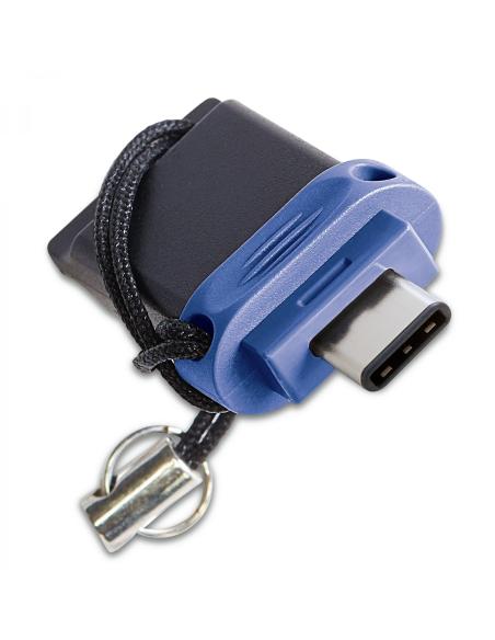 Verbatim Dual Unidad USB 3.0 64 GB USB-C USB-A Azul 49967