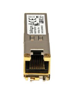 StarTech.com Módulo Transceptor SFP Compatible con Cisco Meraki MA-SFP-1GB-TX - 1000BASE-T - SFP a RJ45 Cat6 / Cat5e - 10/100/10 2