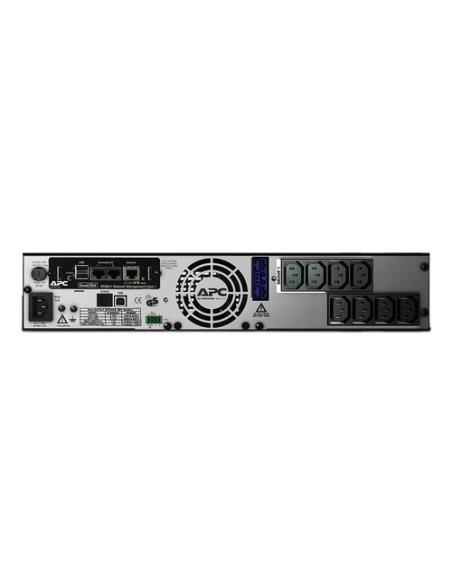 APC SMX750INC sistema de alimentación ininterrumpida (UPS) Línea interactiva 0,75 kVA 600 W 10 salidas AC
