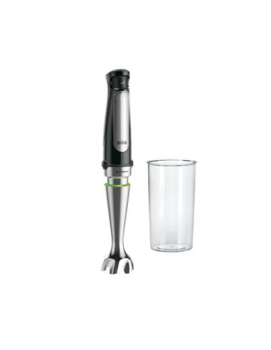 Braun MQ 7000X 0,6 L Batidora de inmersión 1000 W Negro, Acero satinado