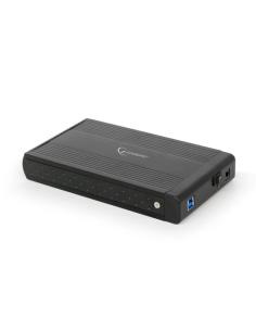 Gembird EE3-U3S-3 caja para disco duro externo Caja de disco duro (HDD) Negro 3.5"
