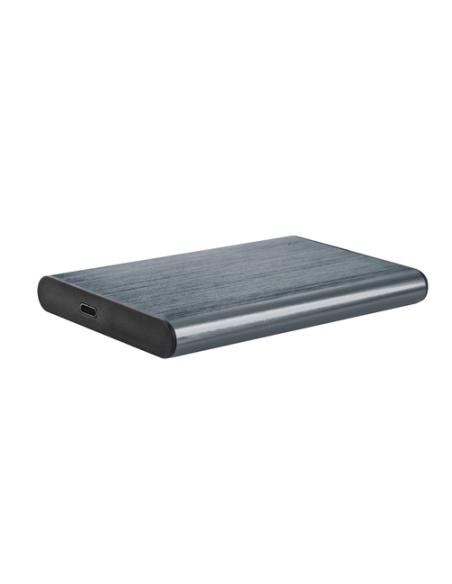 Gembird EE2-U3S-6-GR caja para disco duro externo Carcasa de disco duro/SSD Aluminio 2.5"