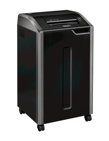 Fellowes 425i triturador de papel Corte en tiras 30 cm Negro