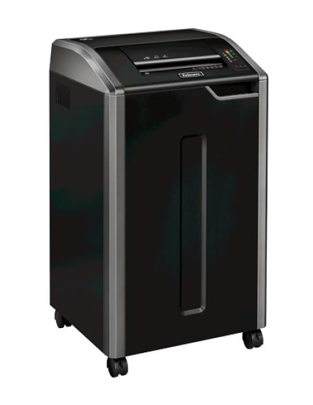 Fellowes 425i triturador de papel Corte en tiras 30 cm Negro