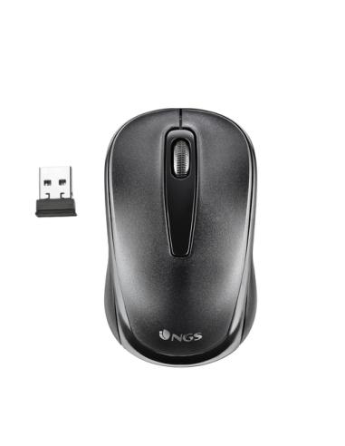 NGS EASY GAMMA ratón Oficina Ambidextro RF inalámbrico Óptico 1200 DPI
