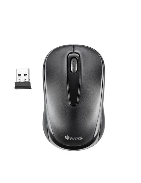 NGS EASY GAMMA ratón Oficina Ambidextro RF inalámbrico Óptico 1200 DPI