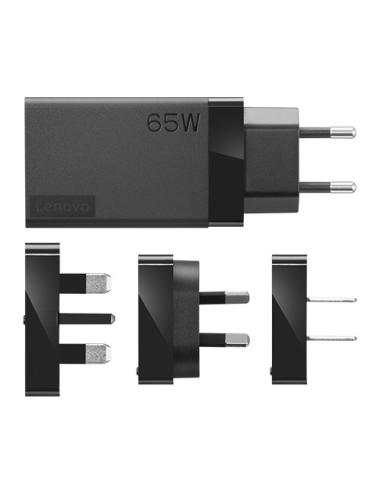 Lenovo 40AW0065WW cargador de dispositivo móvil Universal Negro Corriente alterna Interior
