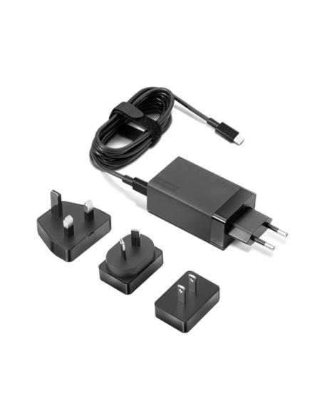 Lenovo 40AW0065WW cargador de dispositivo móvil Universal Negro Corriente alterna Interior