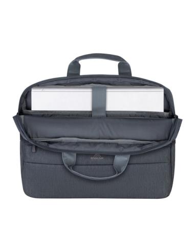 Rivacase 7532 39,6 cm (15.6") Maletín Gris