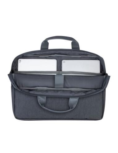Rivacase 7532 39,6 cm (15.6") Maletín Gris