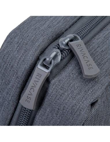 Rivacase 7532 39,6 cm (15.6") Maletín Gris