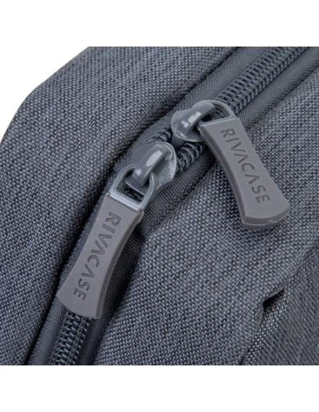 Rivacase 7532 39,6 cm (15.6") Maletín Gris