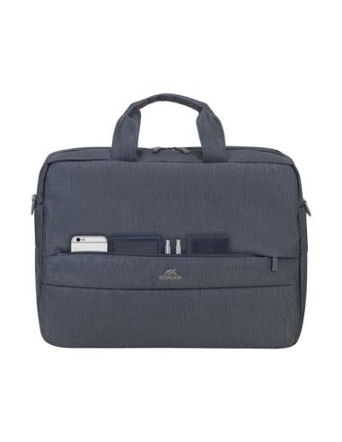 Rivacase 7532 39,6 cm (15.6") Maletín Gris