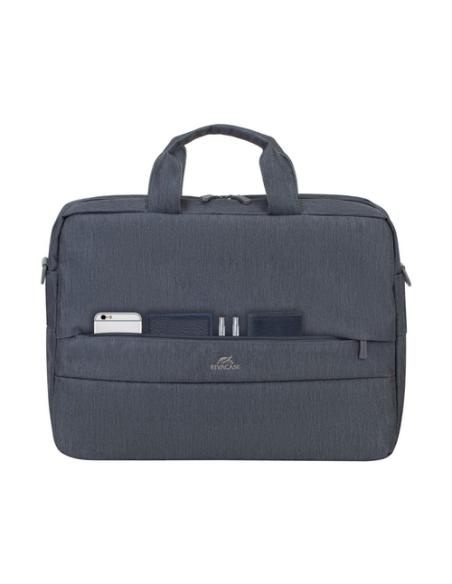 Rivacase 7532 39,6 cm (15.6") Maletín Gris