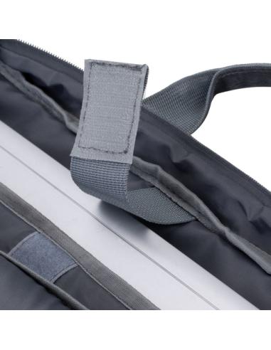 Rivacase 7532 39,6 cm (15.6") Maletín Gris