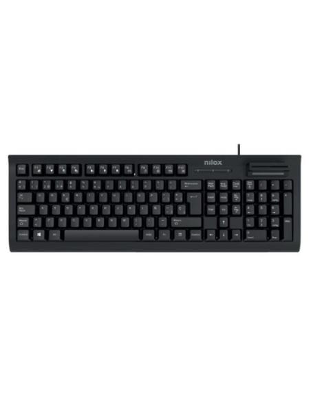 Nilox Teclado con lector DNI-e y SmartCard- Layout Español