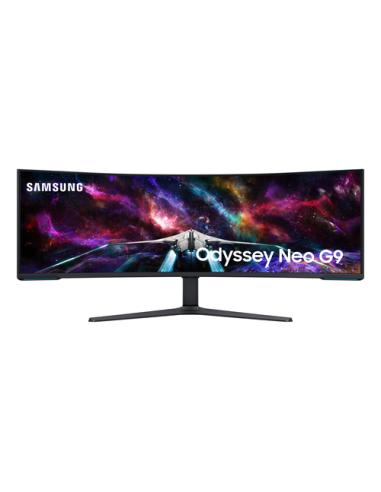 Samsung G95NC pantalla para PC 144,8 cm (57") 7680 x 2160 Pixeles Dual UHD QLED Blanco