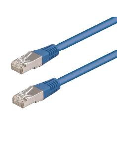 WP WPC-PAT-5F005B cable de red Azul 0,5 m Cat5e F/UTP (FTP)