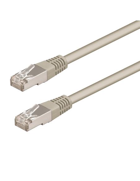 WP WPC-PAT-5F010 cable de red Gris 1 m Cat5e F/UTP (FTP)