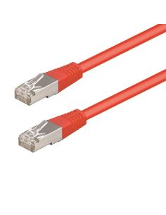 WP WPC-PAT-5F010R cable de red Rojo 1 m Cat5e F/UTP (FTP) 2