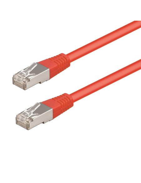 WP WPC-PAT-5F010R cable de red Rojo 1 m Cat5e F/UTP (FTP)