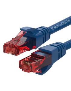 WP WPC-PAT-6U002B cable de red Azul, Rojo 0,2 m Cat6 U/UTP (UTP)