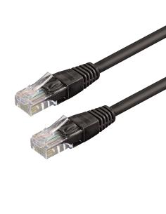WP WPC-PAT-6U020BL cable de red Negro 2 m Cat6 U/UTP (UTP) 2