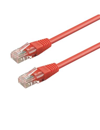 WP WPC-PAT-6U030R cable de red Rojo 3 m Cat6 U/UTP (UTP)