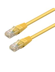WP WPC-PAT-6U030Y cable de red Amarillo 3 m Cat6 U/UTP (UTP)