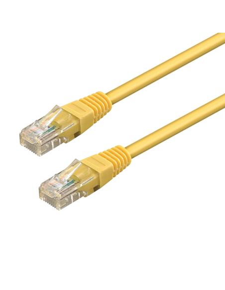 WP WPC-PAT-6U030Y cable de red Amarillo 3 m Cat6 U/UTP (UTP)