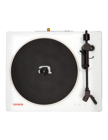 Aiwa APX-680BT/WT Tocadiscos de tracción por correa Blanco Automático