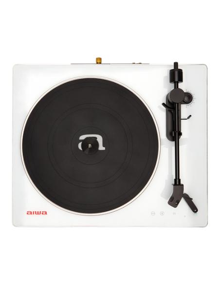 Aiwa APX-680BT/WT Tocadiscos de tracción por correa Blanco Automático