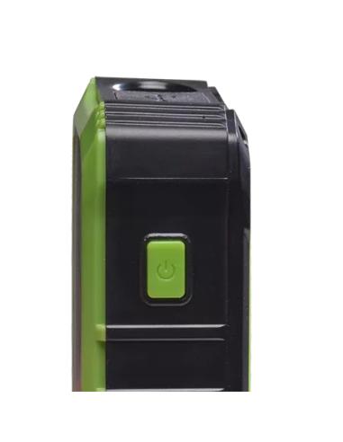 Denver PSO-10012 batería externa Polímero de litio 10000 mAh Negro, Verde claro