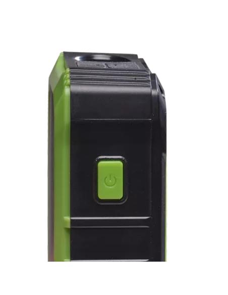 Denver PSO-10012 batería externa Polímero de litio 10000 mAh Negro, Verde claro