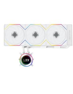 Lian Li GA II Hydroshift II LCD-C 360TL Procesador Sistema de refrigeración líquida todo en uno 12 cm Blanco 1 pieza(s)