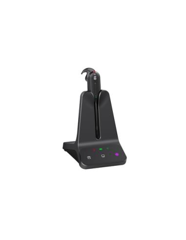 Yealink WH63 E2 Teams Auriculares Inalámbrico gancho de oreja Oficina/Centro de llamadas Negro