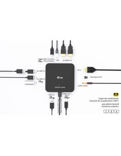 i-tec USB-C DP Dual HDMI Docking Station with Power Delivery 100 W