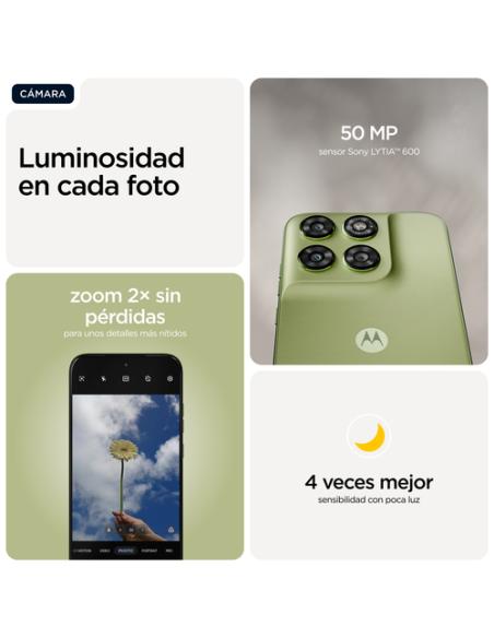 Motorola moto g67 17,3 cm (6.8") Ranura híbrida Dual SIM Android 16.0 5G USB Tipo C 4 GB 256 GB 5200 mAh Verde