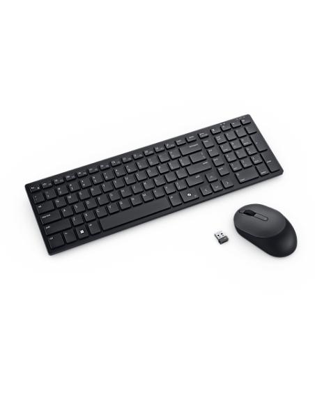 DELL Teclado y ratón silenciosos y compactos Pro - KM555 - alemán (QWERTZ)