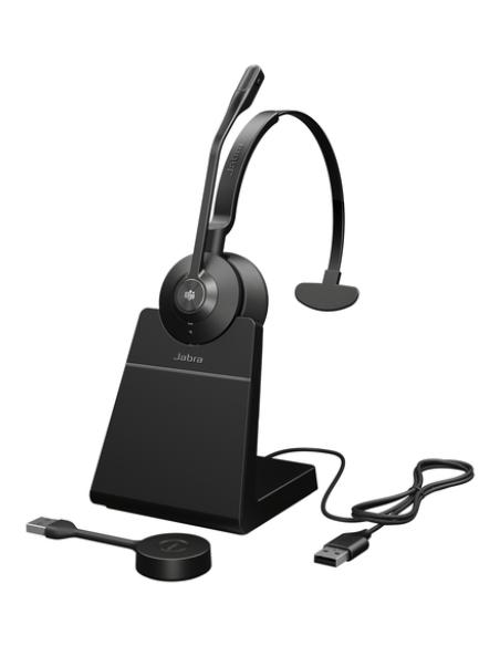 Jabra Engage 55 SE Auriculares Inalámbrico Diadema Oficina/Centro de llamadas Negro