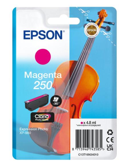 Epson 250 Violin Claria Photo HD cartucho de tinta 1 pieza(s) Original Magenta