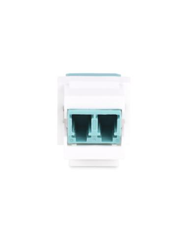 StarTech.com DMFKSLCLCCOUPLER adaptador de fibra óptica LC 1 pieza(s) Blanco